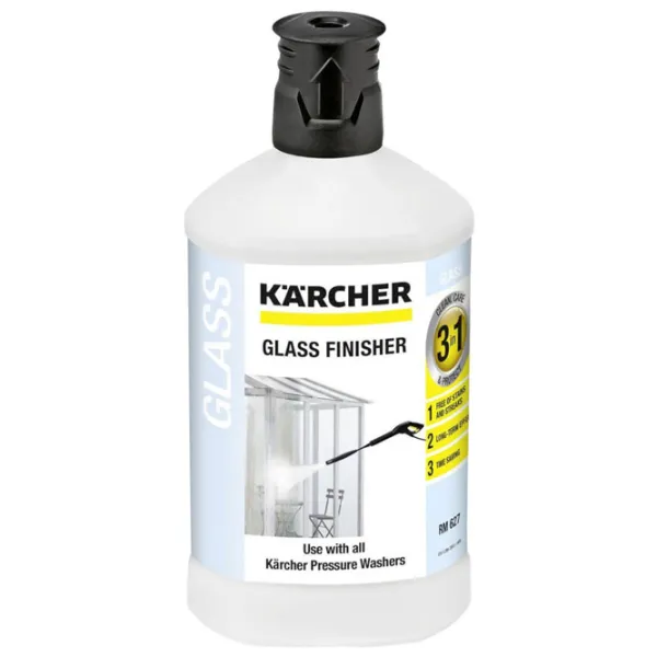 Soluție KARCHER Glass Finisher "3 in 1" 6.295-474.0 Lichid/ pentru a îndepărta praful photo 1