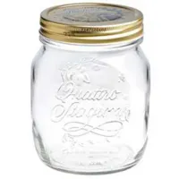 Ёмкость для хранения Bormioli Rocco Q.S. 0.7 л/ Стекло/ Прозрачный