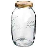 Ёмкость для хранения Bormioli Rocco Q.S. 1.5 л/ Стекло/ Прозрачный