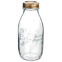 Rezervor de stocare Bormioli Rocco Q.S. 1 l/ Sticlă/ Transparent