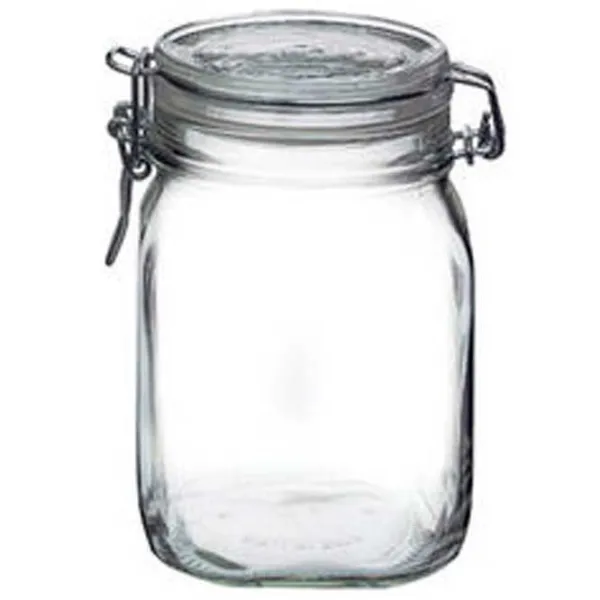 Rezervor de stocare Bormioli Rocco Fido 24955 1 l/ Sticlă/ Transparent photo 1