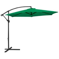 Umbrelă de grădină Worker Marbella Black Green