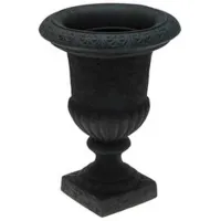 Ghiveci pentru flori ProGarden 50637 Black/ Plastic/ Pe podea