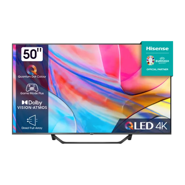 Телевизор Hisense 50A7KQ 50"/ QLED/ 4K/ Smart TV/ Черный photo 1 Телевизор Hisense 50A7KQ 50"/ QLED/ 4K/ Smart TV/ Черный photo 1