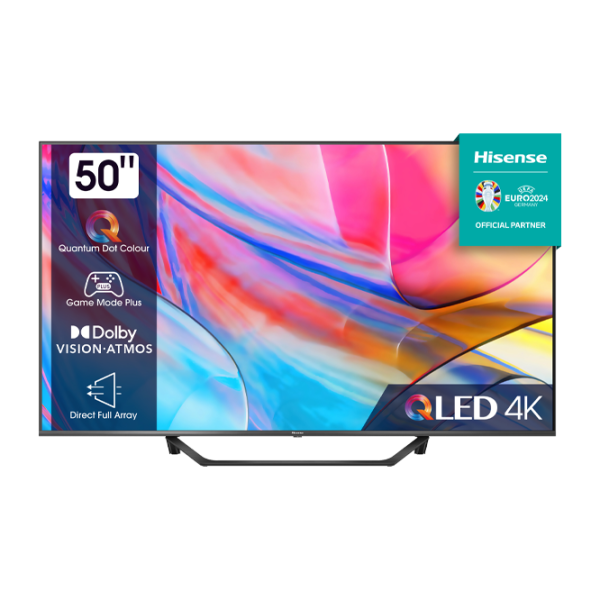 Телевизор Hisense 50A7KQ 50"/ QLED/ 4K/ Smart TV/ Черный photo 1 Телевизор Hisense 50A7KQ 50"/ QLED/ 4K/ Smart TV/ Черный photo 1