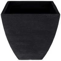 Ghiveci pentru flori ProGarden Trapez Black/ Plastic/ Pe pervaz