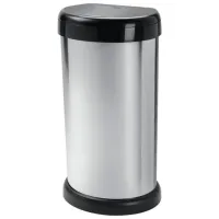 Coș de gunoi Tontarelli Moda 42 l/ Inox/ Inox