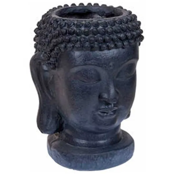 Горшок для цветов ProGarden Buddha Черный/ Керамика/ На подоконник photo 1 Горшок для цветов ProGarden Buddha Черный/ Керамика/ На подоконник photo 1