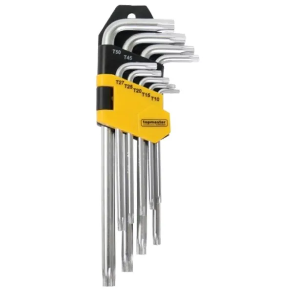 Set de chei hexagonale Topmaster 390123 Cantitatea în set: 9 buc. photo 1