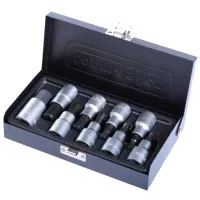 Set duze tubulare Topmaster 330147 Cantitatea în set: 9 buc.