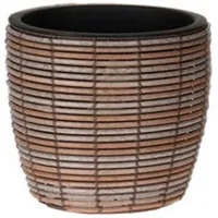 Ghiveci pentru flori H&S 50619.1 Brown/ Polipropilenă/ Pe pervaz