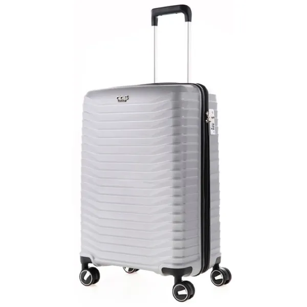 Valiză CCS 5235 45l/ Silver photo 1 Valiză CCS 5235 45l/ Silver photo 1