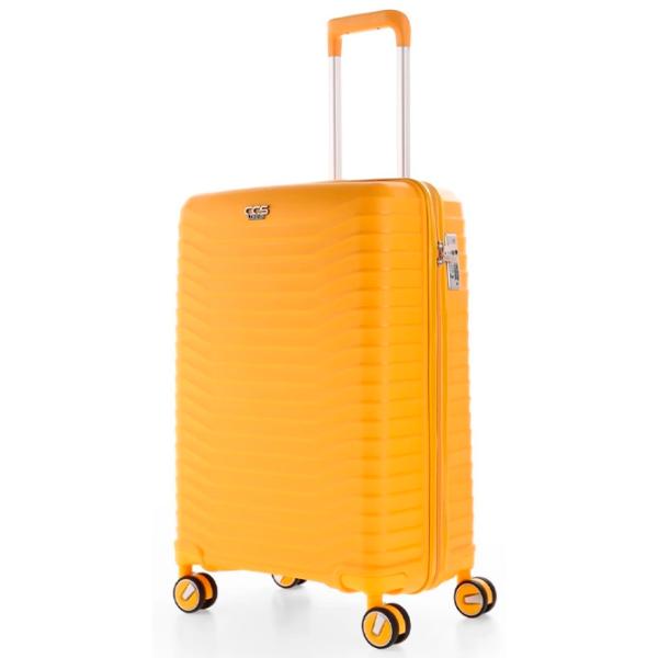 Чемодан CCS 5235 62л/ Желтый photo 1