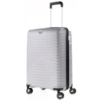Чемодан CCS 5235 105 л/ Серебристый