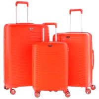 Чемодан CCS 5235 Set 105л/ Оранжевый