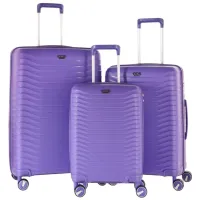 Valiză CCS 5235 Set 105l/ Purple