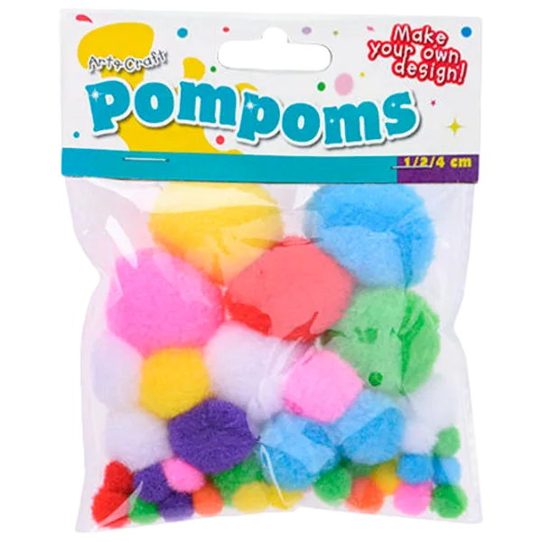 Креативный набор Art&Craft Помпоны 48037 3+/ Разноцветный Разноцветный photo 1