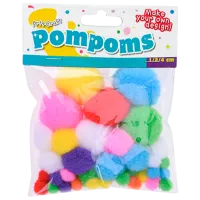 Креативный набор Art&Craft Помпоны 48037 3+/ Разноцветный Разноцветный