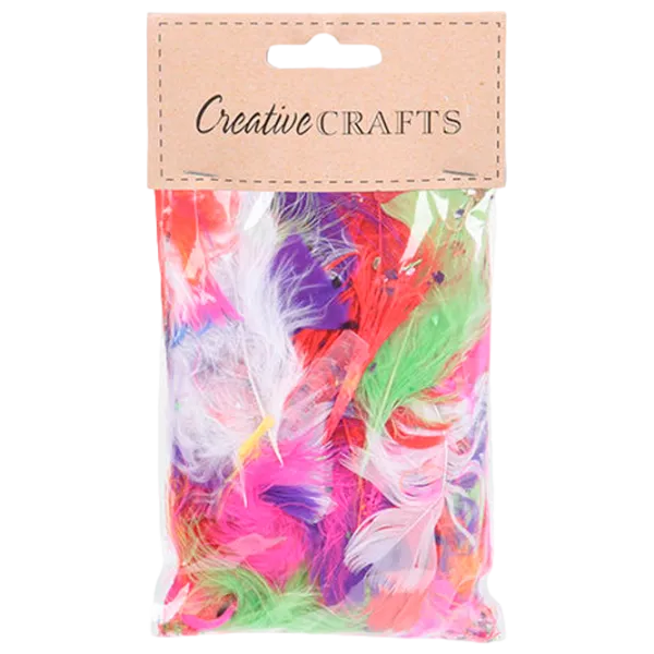 Set de creație Free&Easy Creative Crafts Pene 48031 6+/ Multicolor Multicolor photo 1