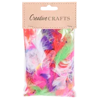 Set de creație Free&Easy Creative Crafts Pene 48031 6+/ Multicolor Multicolor