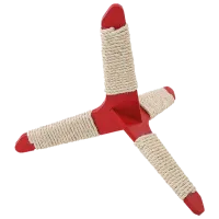 Ansamblu pentru pisici Ferplast Tripod Small Tripod/ Pe podea/ Red