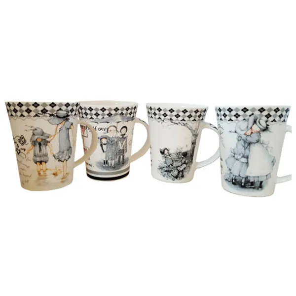 Cană PS Fetițe vesele 320 ml/ Ceramică/ Multicolor photo 1 Cană PS Fetițe vesele 320 ml/ Ceramică/ Multicolor photo 1