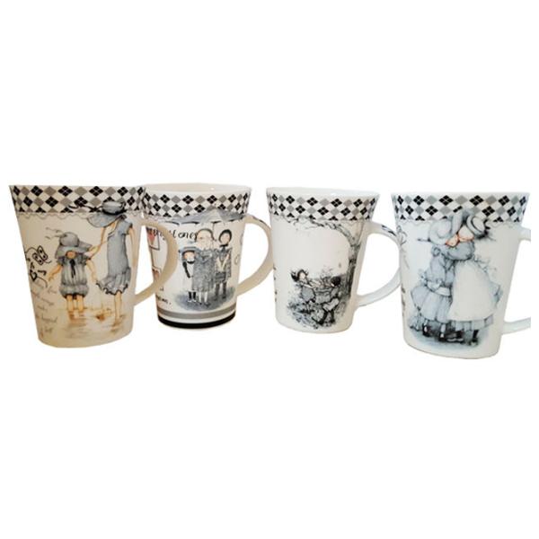 Cană PS Fetițe vesele 320 ml/ Ceramică/ Multicolor photo 1 Cană PS Fetițe vesele 320 ml/ Ceramică/ Multicolor photo 1