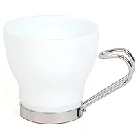 Cană Bormioli Rocco Oslo 105 ml/ Sticlă de opal/ White