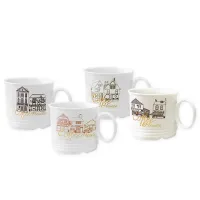 Кружка PS Coffe House 280 мл/ Керамика/ Разноцветный