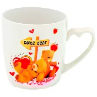 Кружка Sf.Valentine Медвежата 370 мл/ Керамика/ Разноцветный