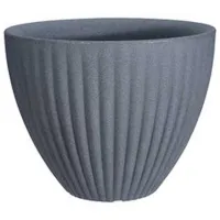 Ghiveci pentru flori ProGarden Lotus Gray/ Plastic/ Pe pervaz