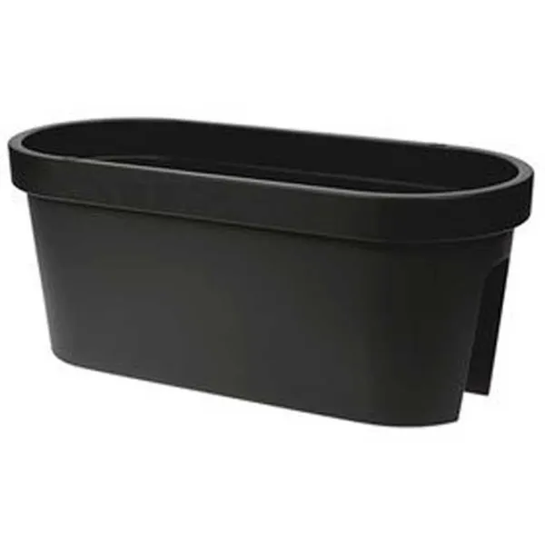 Горшок для цветов ProGarden 16299 Черный/ Пластик/ На перила photo 1 Горшок для цветов ProGarden 16299 Черный/ Пластик/ На перила photo 1