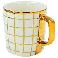 Cană Gold 01244 500 ml/ Ceramică/ Multicolor