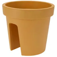 Горшок для цветов ProGarden 50669 Желтый/ Пластик/ На перила