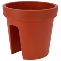 Горшок для цветов ProGarden 50666 Коричневый/ Пластик/ На перила