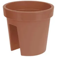 Ghiveci pentru flori ProGarden 50654 Brown/ Plastic/ Pe balustradă