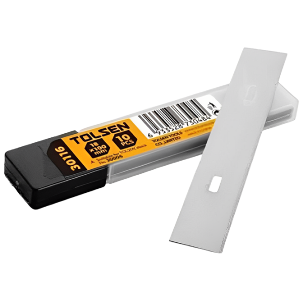 Set de lame Tolsen 30116 Oțel/ 18 mm photo 1 Set de lame Tolsen 30116 Oțel/ 18 mm photo 1