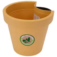 Ghiveci pentru flori ProGarden 50671 Yellow/ Plastic/ Pe țeavă