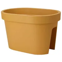 Ghiveci pentru flori ProGarden 50670 Yellow/ Plastic/ Pe balustradă