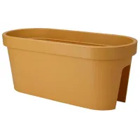 Ghiveci pentru flori ProGarden 50672 Yellow/ Plastic/ Pe balustradă