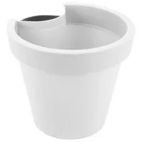Горшок для цветов ProGarden 50649 Белый/ Пластик/ На трубу