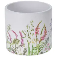 Горшок для цветов ProGarden 44436 Белый/ Керамика/ На подоконник