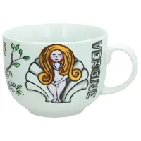Чашка Tognana Дева 400 мл/ Керамика/ Разноцветный