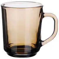 Кружка Glass Ink Basilico 250 мл/ Стекло/ Прозрачный