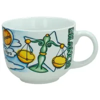 Ceașcă Tognana Balanța 400 ml/ Ceramică/ Multicolor