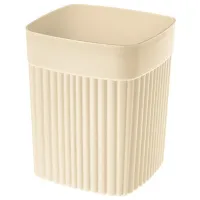 Pahar pentru periuțe de dinți Bytplast Econova Velvet Plastic/ Beige/ Pe masă