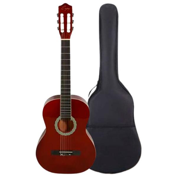 Chitară clasică Enjoy Set G3901 CF 4/ 4, Clasică, Brown photo 1