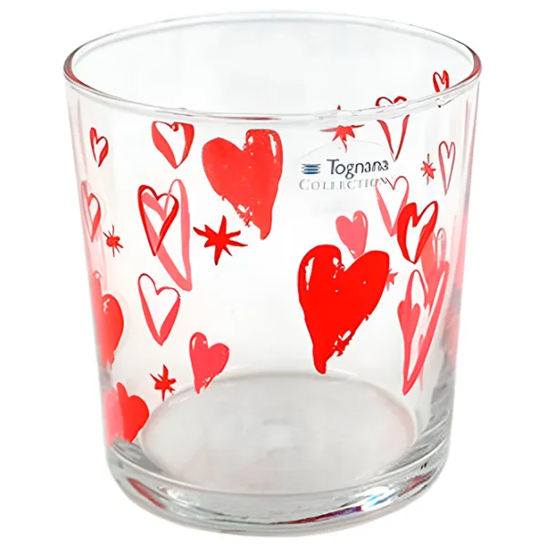 Pahar Tognana Amore Bianco 0.34l / Sticlă / Transparent photo 1