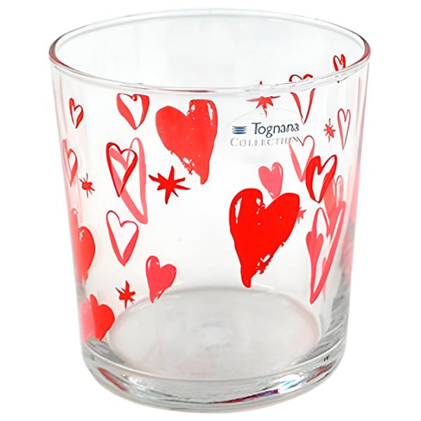 Pahar Tognana Amore Bianco 0.34l / Sticlă / Transparent photo 1
