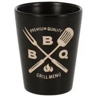 Cană BBQ 46622 325 ml/ Ceramică/ Black